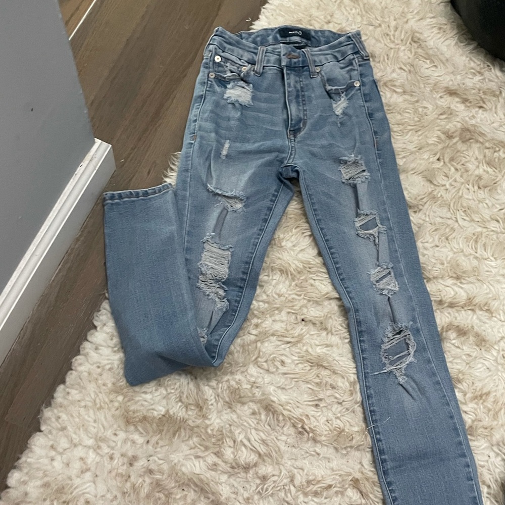 Aeropostale size 0 high rise curvy jeans